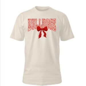 Bulldogs with Bow Tee