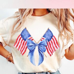 Flags with Bows T-Shirt