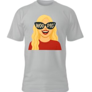 Blonde WOO PIG Shades Tee – GILDAN Softstyle®