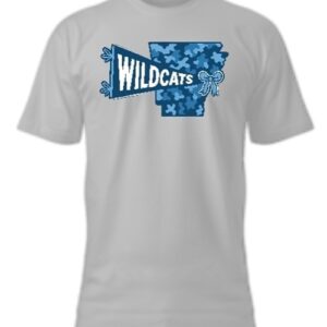 Wildcats State Pennant Tee