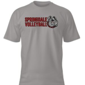 Springdale Volleyball Dry Blend Gravel T-Shirt