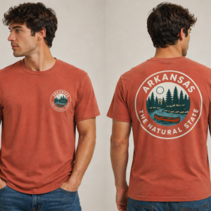 Natural State Canoe Tee