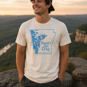 Hawks Bil Crag Ivory with Blue Tee