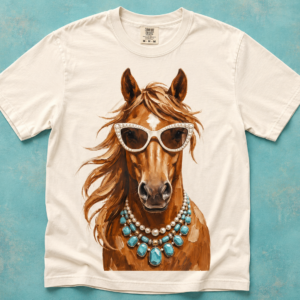 Horse Glam Comfort Colors T-shirt